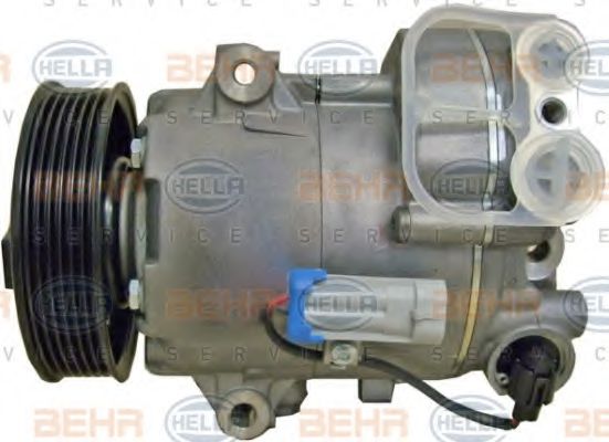 HELLA 8FK 351 340-371 Компрессор, кондиционер 