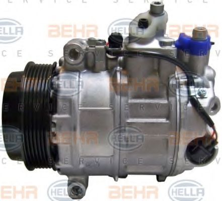 HELLA 8FK 351 340-401 Компрессор, кондиционер 