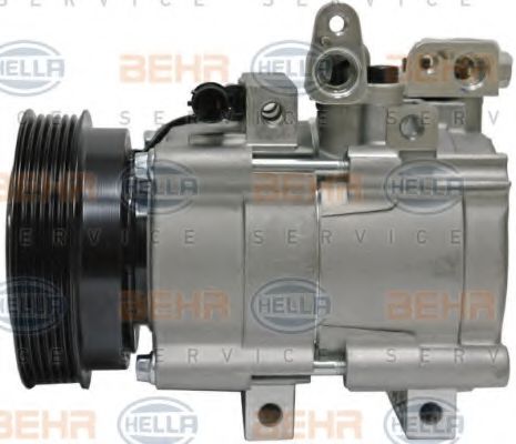 HELLA 8FK 351 340-411 Компрессор, кондиционер для KIA (Киа) HELLA 8FK 351 340-411 Компрессор, кондиционер для KIA (Киа)