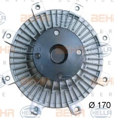 HELLA 8MV 376 734-251 Сцепление, вентилятор радиатора для HYUNDAI GRACE (Хендай Граcэ) HELLA 8MV 376 734-251 Сцепление, вентилятор радиатора для HYUNDAI GRACE (Хендай Граcэ)
