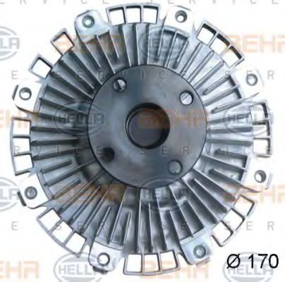HELLA 8MV 376 734-271 Сцепление, вентилятор радиатора для HYUNDAI I800 (Хендай И800) HELLA 8MV 376 734-271 Сцепление, вентилятор радиатора для HYUNDAI I800 (Хендай И800)