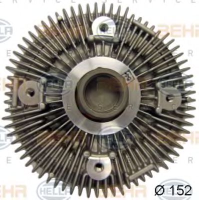 HELLA 8MV 376 757-651 Сцепление, вентилятор радиатора для LAND ROVER DEFENDER (Ленд ровер/лэнд ровер Дэфэндэр) HELLA 8MV 376 757-651 Сцепление, вентилятор радиатора для LAND ROVER DEFENDER (Ленд ровер/лэнд ровер Дэфэндэр)