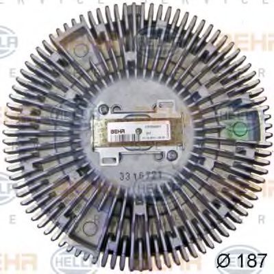 HELLA 8MV 376 757-701 Сцепление, вентилятор радиатора для MERCEDES-BENZ ZETROS (Мэрcэдэс-бэнз Зэтрос) HELLA 8MV 376 757-701 Сцепление, вентилятор радиатора для MERCEDES-BENZ ZETROS (Мэрcэдэс-бэнз Зэтрос)