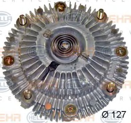 HELLA 8MV 376 758-581 Сцепление, вентилятор радиатора для DAIHATSU FEROZA HARD TOP (Дайхатсу Фэроза хард топ) HELLA 8MV 376 758-581 Сцепление, вентилятор радиатора для DAIHATSU FEROZA HARD TOP (Дайхатсу Фэроза хард топ)