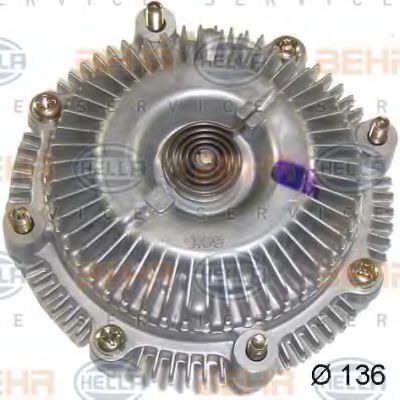 HELLA 8MV 376 758-601 Сцепление, вентилятор радиатора для DAIHATSU FEROZA HARD TOP (Дайхатсу Фэроза хард топ) HELLA 8MV 376 758-601 Сцепление, вентилятор радиатора для DAIHATSU FEROZA HARD TOP (Дайхатсу Фэроза хард топ)