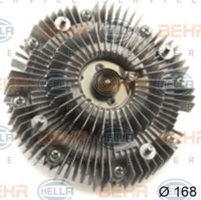 HELLA 8MV 376 758-701 Сцепление, вентилятор радиатора для TOYOTA PRADO (Тойота/тоета Прадо) HELLA 8MV 376 758-701 Сцепление, вентилятор радиатора для TOYOTA PRADO (Тойота/тоета Прадо)