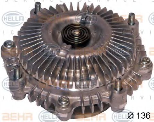 HELLA 8MV 376 791-001 Сцепление, вентилятор радиатора для TOYOTA 4 RUNNER (Тойота/тоета 4 руннэр) HELLA 8MV 376 791-001 Сцепление, вентилятор радиатора для TOYOTA 4 RUNNER (Тойота/тоета 4 руннэр)