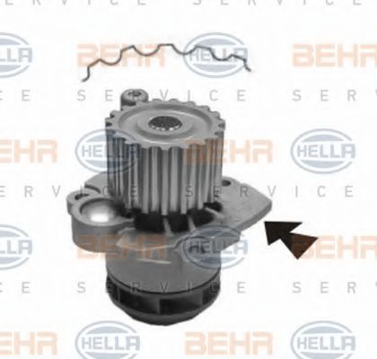 HELLA 8MP 376 800-024 Водяной насос для SEAT ALTEA XL (Сеат Алтэа xл) HELLA 8MP 376 800-024 Водяной насос для SEAT ALTEA XL (Сеат Алтэа xл)