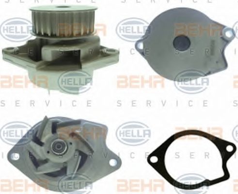 HELLA 8MP 376 800-031 Водяной насос для SEAT IBIZA V SPORTCOUPE (Сеат Ибица 5 спорткупе) HELLA 8MP 376 800-031 Водяной насос для SEAT IBIZA V SPORTCOUPE (Сеат Ибица 5 спорткупе)