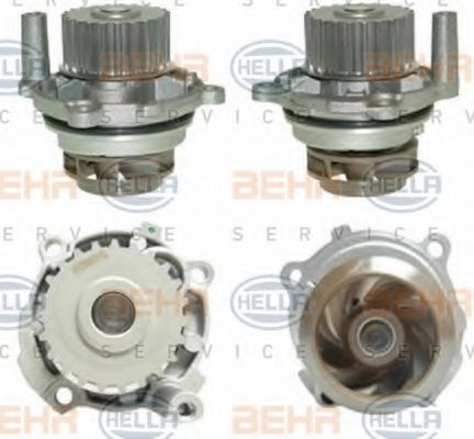 HELLA 8MP 376 800-041 Водяной насос для SEAT ALTEA (Сеат Алтэа) HELLA 8MP 376 800-041 Водяной насос для SEAT ALTEA (Сеат Алтэа)