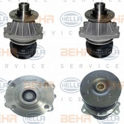 HELLA 8MP 376 800-131 Водяной насос для BMW X3 (Бмв Х3) HELLA 8MP 376 800-131 Водяной насос для BMW X3 (Бмв Х3)