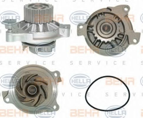 HELLA 8MP 376 800-141 Водяной насос для VOLKSWAGEN T4 MULTIVAN (Фольксваген Т4 мултиvан) HELLA 8MP 376 800-141 Водяной насос для VOLKSWAGEN T4 MULTIVAN (Фольксваген Т4 мултиvан)