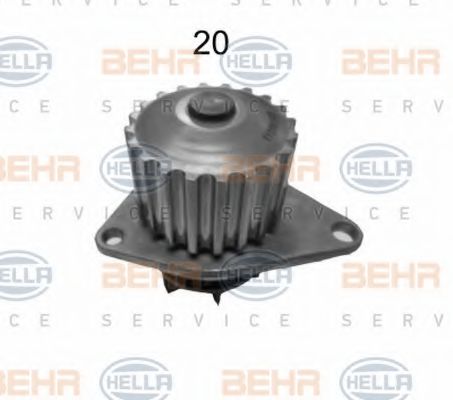HELLA 8MP 376 800-204 Водяной насос для CITROËN BERLINGO (CитроËн Берлинго) HELLA 8MP 376 800-204 Водяной насос для CITROËN BERLINGO (CитроËн Берлинго)