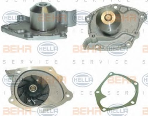 HELLA 8MP 376 800-311 Водяной насос для MITSUBISHI (Митсубиши/митсубиси) HELLA 8MP 376 800-311 Водяной насос для MITSUBISHI (Митсубиши/митсубиси)
