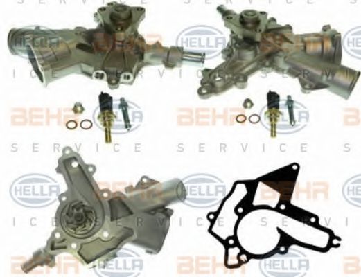HELLA 8MP 376 800-361 Водяной насос для OPEL ASTRA H (Опель Астра н) HELLA 8MP 376 800-361 Водяной насос для OPEL ASTRA H (Опель Астра н)