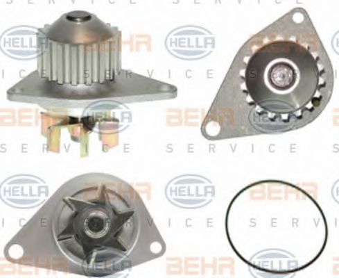 HELLA 8MP 376 800-451 Водяной насос для CITROËN BERLINGO (CитроËн Берлинго) HELLA 8MP 376 800-451 Водяной насос для CITROËN BERLINGO (CитроËн Берлинго)