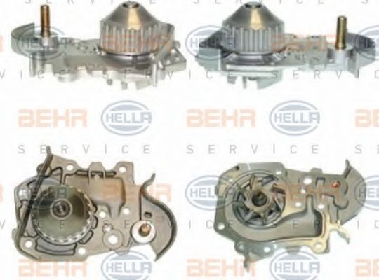 HELLA 8MP 376 800-491 Водяной насос для RENAULT MEGANE SCENIC (Рено Меган сценик) HELLA 8MP 376 800-491 Водяной насос для RENAULT MEGANE SCENIC (Рено Меган сценик)