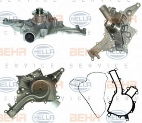 HELLA 8MP 376 800-761 Водяной насос для MERCEDES-BENZ CLK (Мэрcэдэс-бэнз Слк) HELLA 8MP 376 800-761 Водяной насос для MERCEDES-BENZ CLK (Мэрcэдэс-бэнз Слк)