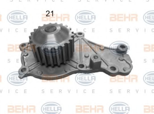 HELLA 8MP 376 801-054 Водяной насос для PEUGEOT 107 (Пежо 107) HELLA 8MP 376 801-054 Водяной насос для PEUGEOT 107 (Пежо 107)