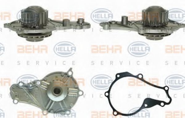 HELLA 8MP 376 801-121 Водяной насос для FORD FOCUS II (Форд Фокус 2) HELLA 8MP 376 801-121 Водяной насос для FORD FOCUS II (Форд Фокус 2)