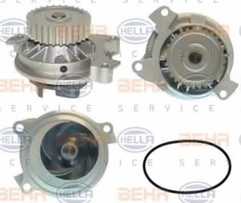 HELLA 8MP 376 801-191 Водяной насос для AUDI A6 (Ауди А6) HELLA 8MP 376 801-191 Водяной насос для AUDI A6 (Ауди А6)