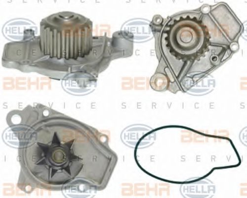 HELLA 8MP 376 801-311 Водяной насос для HONDA CRX II (Хонда Cрх 2) HELLA 8MP 376 801-311 Водяной насос для HONDA CRX II (Хонда Cрх 2)