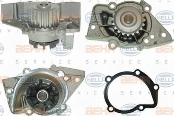 HELLA 8MP 376 801-361 Водяной насос для PEUGEOT 406 (Пежо 406) HELLA 8MP 376 801-361 Водяной насос для PEUGEOT 406 (Пежо 406)