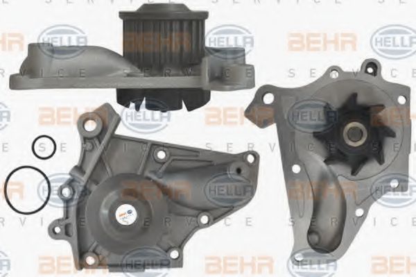 HELLA 8MP 376 801-401 Водяной насос для TOYOTA AVENSIS (Тойота/тоета Авенсис) HELLA 8MP 376 801-401 Водяной насос для TOYOTA AVENSIS (Тойота/тоета Авенсис)