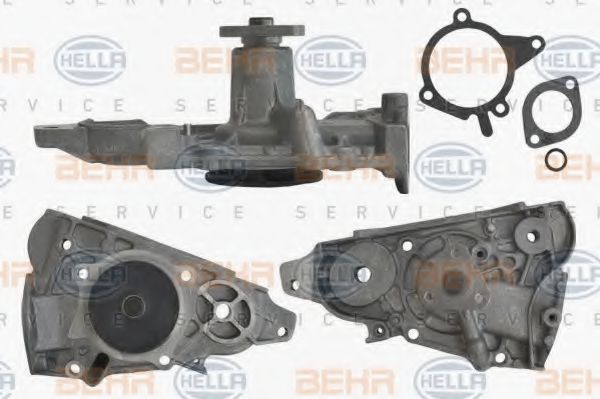 HELLA 8MP 376 801-411 Водяной насос для MAZDA PROTEG V (Мазда Протэг v) HELLA 8MP 376 801-411 Водяной насос для MAZDA PROTEG V (Мазда Протэг v)