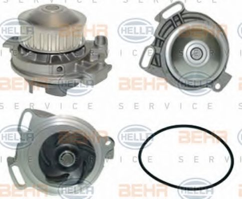 HELLA 8MP 376 801-601 Водяной насос для AUDI COUPE (Ауди Cоупэ) HELLA 8MP 376 801-601 Водяной насос для AUDI COUPE (Ауди Cоупэ)