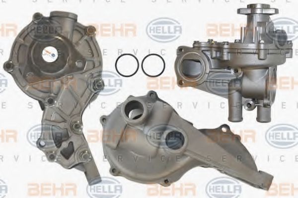 HELLA 8MP 376 802-261 Водяной насос для AUDI 100 (Ауди 100) HELLA 8MP 376 802-261 Водяной насос для AUDI 100 (Ауди 100)