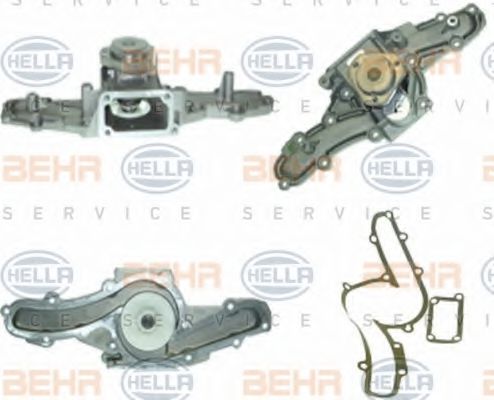 HELLA 8MP 376 802-351 Водяной насос для LANCIA KAPPA (Лансиа/лянча Каппа) HELLA 8MP 376 802-351 Водяной насос для LANCIA KAPPA (Лансиа/лянча Каппа)