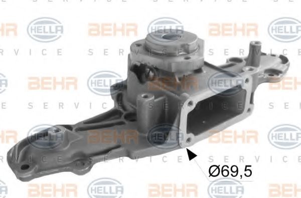 HELLA 8MP 376 802-354 Водяной насос для LANCIA KAPPA (Лансиа/лянча Каппа) HELLA 8MP 376 802-354 Водяной насос для LANCIA KAPPA (Лансиа/лянча Каппа)