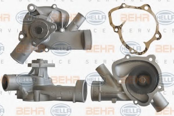 HELLA 8MP 376 802-491 Водяной насос для VOLKSWAGEN LT 28-35 I (Фольксваген Лт 28-35 и) HELLA 8MP 376 802-491 Водяной насос для VOLKSWAGEN LT 28-35 I (Фольксваген Лт 28-35 и)