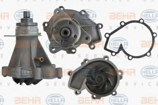 HELLA 8MP 376 802-631 Водяной насос для MERCEDES-BENZ E-CLASS (Мэрcэдэс-бэнз Е класс) HELLA 8MP 376 802-631 Водяной насос для MERCEDES-BENZ E-CLASS (Мэрcэдэс-бэнз Е класс)