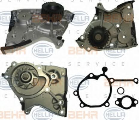 HELLA 8MP 376 803-061 Водяной насос для MAZDA 626 III (Мазда 626 3) HELLA 8MP 376 803-061 Водяной насос для MAZDA 626 III (Мазда 626 3)