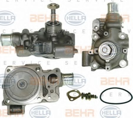 HELLA 8MP 376 804-611 Водяной насос для LANCIA (Лансиа/лянча) HELLA 8MP 376 804-611 Водяной насос для LANCIA (Лансиа/лянча)