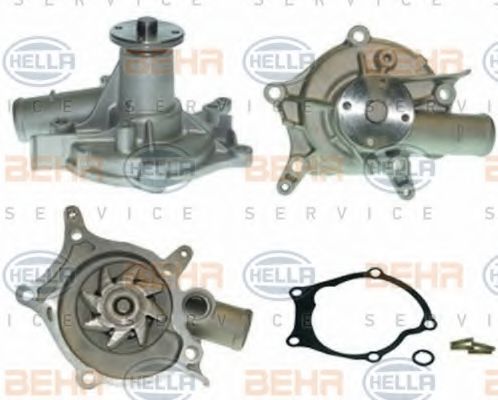 HELLA 8MP 376 805-671 Водяной насос для HYUNDAI H-1 / STAREX (Хендай Н1 / старэx) HELLA 8MP 376 805-671 Водяной насос для HYUNDAI H-1 / STAREX (Хендай Н1 / старэx)