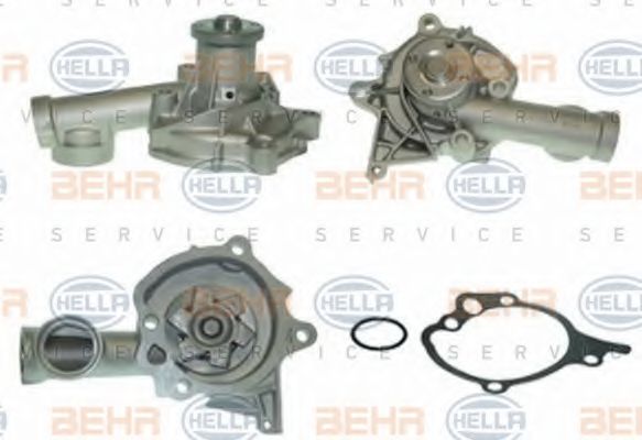 HELLA 8MP 376 806-151 Водяной насос для MITSUBISHI GALANT III (Митсубиши/митсубиси Галант 3) HELLA 8MP 376 806-151 Водяной насос для MITSUBISHI GALANT III (Митсубиши/митсубиси Галант 3)