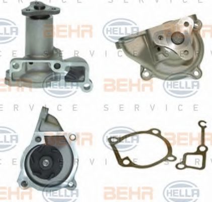 HELLA 8MP 376 806-431 Водяной насос для MAZDA 323 III (Мазда 323 3) HELLA 8MP 376 806-431 Водяной насос для MAZDA 323 III (Мазда 323 3)