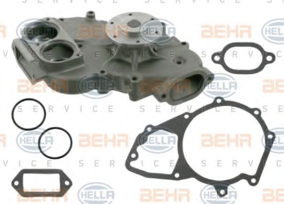 HELLA 8MP 376 808-264 Водяной насос для MERCEDESBENZ (Мерседес бенц) HELLA 8MP 376 808-264 Водяной насос для MERCEDESBENZ (Мерседес бенц)