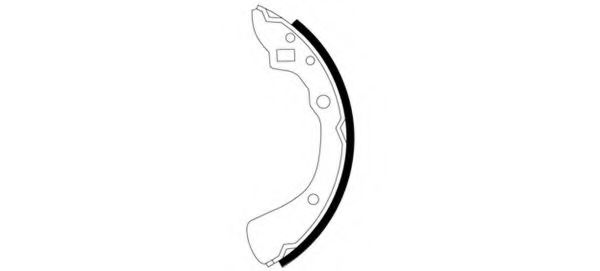 HELLA 8DB 355 000-571 Тормозные колодоки для MAZDA GLC II (Мазда Глc 2) HELLA 8DB 355 000-571 Тормозные колодоки для MAZDA GLC II (Мазда Глc 2)