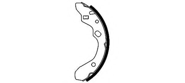 HELLA 8DB 355 001-501 Тормозные колодоки для MAZDA 323 F V (Мазда 323 ф5) HELLA 8DB 355 001-501 Тормозные колодоки для MAZDA 323 F V (Мазда 323 ф5)