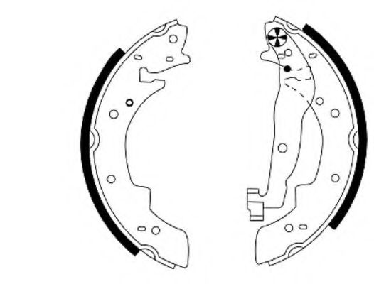 HELLA 8DB 355 002-021 Тормозные колодоки для RENAULT SAFRANE (Рено Сафранэ) HELLA 8DB 355 002-021 Тормозные колодоки для RENAULT SAFRANE (Рено Сафранэ)