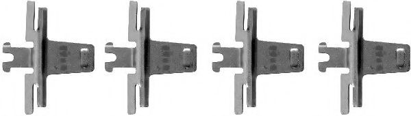 HELLA 8DZ 355 202-151 Комплектующие, колодки дискового тормоза для DAEWOO MAGNUS (Дэу Магнус) HELLA 8DZ 355 202-151 Комплектующие, колодки дискового тормоза для DAEWOO MAGNUS (Дэу Магнус)