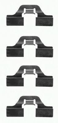 HELLA 8DZ 355 202-621 Комплектующие, колодки дискового тормоза для RENAULT MEGANE SCENIC (Рено Меган сценик) HELLA 8DZ 355 202-621 Комплектующие, колодки дискового тормоза для RENAULT MEGANE SCENIC (Рено Меган сценик)