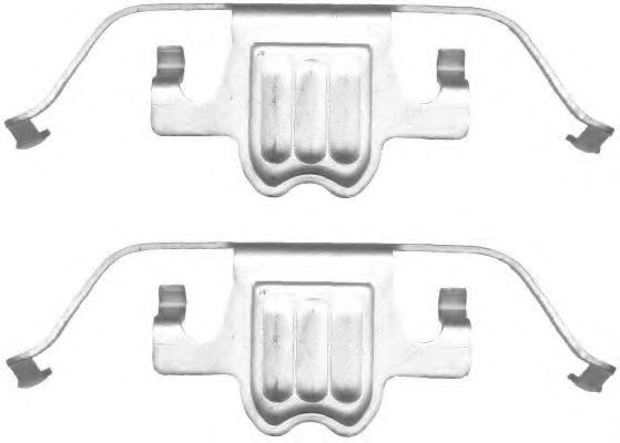 HELLA 8DZ 355 201-411 комплект принадлежностей, тормозной суппорт для BMW (Бмв) HELLA 8DZ 355 201-411 комплект принадлежностей, тормозной суппорт для BMW (Бмв)