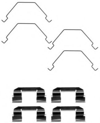 HELLA 8DZ 355 203-691 Комплектующие, колодки дискового тормоза для MAZDA CAPELLA IV (Мазда Cапэлла иv) HELLA 8DZ 355 203-691 Комплектующие, колодки дискового тормоза для MAZDA CAPELLA IV (Мазда Cапэлла иv)