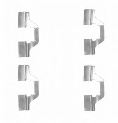 HELLA 8DZ 355 203-811 Комплектующие, колодки дискового тормоза для RENAULT SCNIC III (Рено Сценик 3) HELLA 8DZ 355 203-811 Комплектующие, колодки дискового тормоза для RENAULT SCNIC III (Рено Сценик 3)
