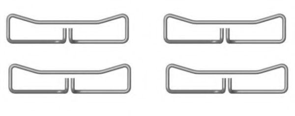 HELLA 8DZ 355 204-531 Комплектующие, колодки дискового тормоза для KIA (Киа) HELLA 8DZ 355 204-531 Комплектующие, колодки дискового тормоза для KIA (Киа)
